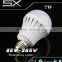 Newest design 360 degree warm white led light emergency led bulb light