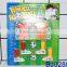 Sport games kids plastic bowling set with basket