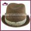 Lace Band Jute Premium Fedora Hat