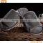 Wholesale dark gray microfiber slippers new design eva slippers