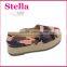 hemp rope women thick heel job shoe