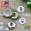 15MM Casual Fastener Twill Design Press Metal Snap Button for Casual Clothing