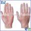 Househole disposable transparent vinyl gloves in factory cheap price wholesale