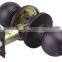 Front door, privacy, passage, bathroom tubular easy installation knob lock with brass keys                        
                                                Quality Choice