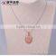 32144 Rose Gold Color Oval Mary Pendant, Mother and Child Pendant Jewellry