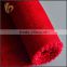 new products wholesale dark red recycled heavy linen cotton fabric for coat