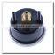 High quality black steel vacuum capsule gauge with U-clamp mounting