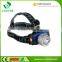 waterproof ABS material 1W LED high power headlamp 3 Modes led headlight