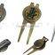 Metal Golf Pitchfix Divot Repair Tool With Detachable Personlised Marker