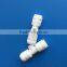 Plastic Slip Lock Fittings End Plug, PVC Quick connecting Fittings End Plug, Plastic Quick Coupling, 1/4", 6.0mm