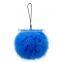 10cm Colorful Real Fur Ball Keychain