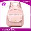Pink Cute Beauty Fashion Waterproof backpack Leather backpack for teens