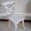 solid wood dining chair cross back chair made in China