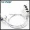 3-Socket Cigarette Lighter Outlet Splitter Mini 4 Usb Port For Mobile Car Charger