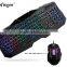 Custom USB Programmable Keyboard and Mouse Combo Set for desktop and laptop