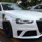 RS4 design front bumper for Au-di A4 2014