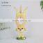 Resin peppa pig clock statue toy