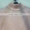 2016New Ladies 100% cashmere turtle neck sprout knit sweater, Stock Service