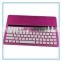 All in one desktop computer aluminum bluetooth keyboard for different size tablet pc