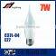 2016 Hot Sale C37 7W 85-265V E27 E14 Led Light Bulb