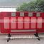 1950mm Red/Yellow/white Plastic clear plastic fence
