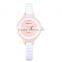 custom logo lady watches thin leather strap designer minimalist watches
