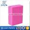EVA High density pink yoga blocks manufacturer with embossed logo