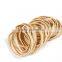 Wholesale Soft Stretch Durable Silicone Rubber Band, Elastic Hair Latex Rubber Band Biege Color