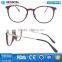 2016 Fashionable TR90 Frame Rounded Shape with Metal Temples b Memory Glasses