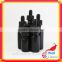 glassy black dropper bottle withsimple scew cap for essential oil bottle China supplier