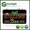 Juice Bar Banner 22*13 inch Advertising LED Sign Display