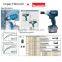 Reliable 1/2 air impact wrench Electric Tools with multiple functions made in Japan