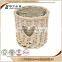 Handmade wild natural Accept OEM rustic hinging gift christmas wicker basket no handles