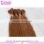 Top grade factory price 100% real hair extension wholesale hair weave #30 color