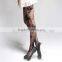 Manufacturer Lady Printed Rose Tattoo Pantyhose