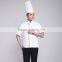 customized with good quality cotton/polyester buttons chef coat