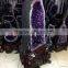 Hot sale nature fortunate amethyst geode crystal for business gift