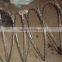 high tensile galvanized sharp razor barbed wire/concertina razor barbed wire for fence