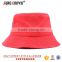 fashion bucket cap wholesale/Stylish bucket hats/red cotton bucket hats