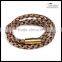 Chameleon Stainless Steel Bamboo Magnetic Lock Rattan Wrap Bracelet
