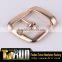 Hot sale fashion metal light gold bag accessories