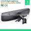 car mirror monitor 4.3" rear view mirror car monitor, 4.3" universal car mirror, clip on type