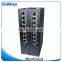 wide temperature 9 port Gigabit PoE Industrial network Switches P509A