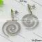New Arrival Wholesale Fashion gold earring models