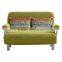 Cheap and lovely fabric folded sofa cum bed with round armrest