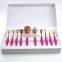 10pcs Soft Oval Toothbrush Makeup Brush Set Foundation brushes Contour concealer brushes