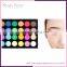 28 colors private label eyeshadow palette with high pigmented