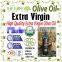 Pure Natural Extra Virgin Olive Oil. Organic Olive Oil with FDA Certification. Dorica Glass 500 ml bottle