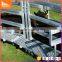Cheap 1.5mm and 2mm thickness oval tube cattle yard fence
