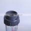 3/4" DN25 liquid caustic soda flow meter with 100LPH